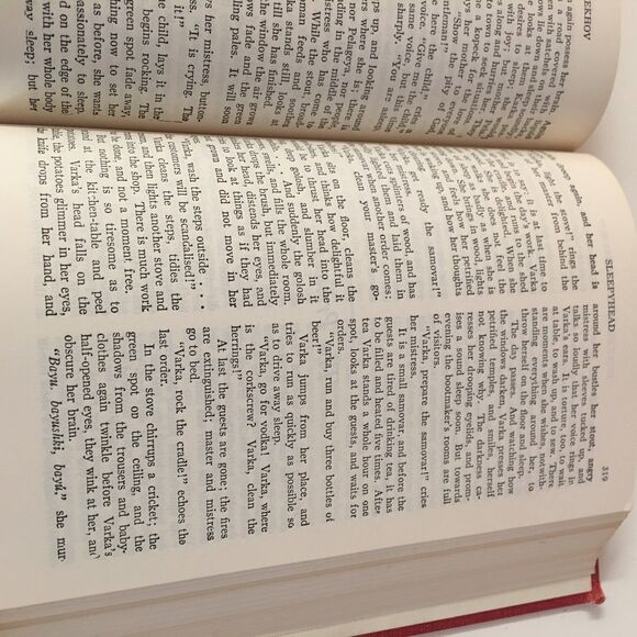 Vintage The Works of Chekhov Hardcover Book Fair Condition - Picture 5 of 9